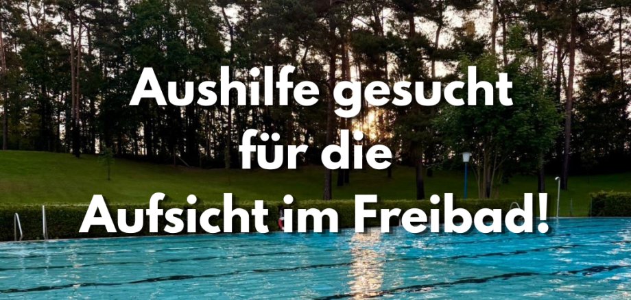 Bademeister gesucht