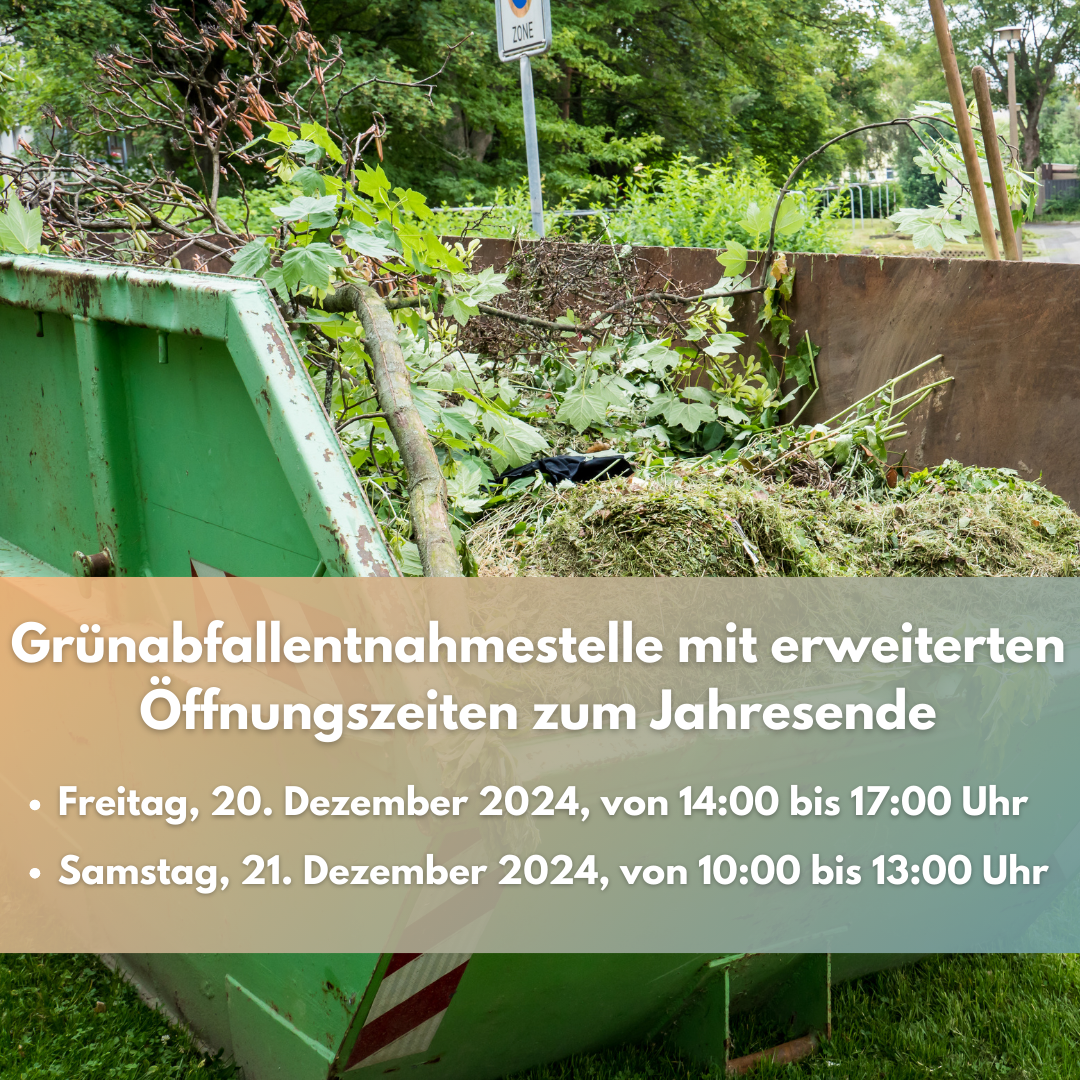Grünabfallentnahmestelle - 1 Grünabfallentnahmestelle - 1