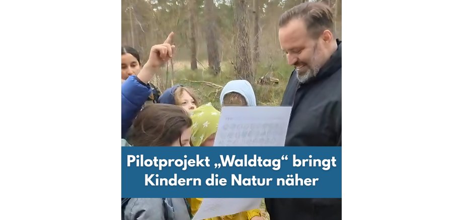 Pilotprojekt „Waldtag“ bringt Kindern die Natur näher - 2