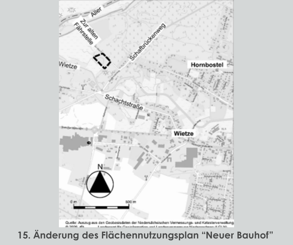 Änderung FNP "Neuer Bauhof" - 1