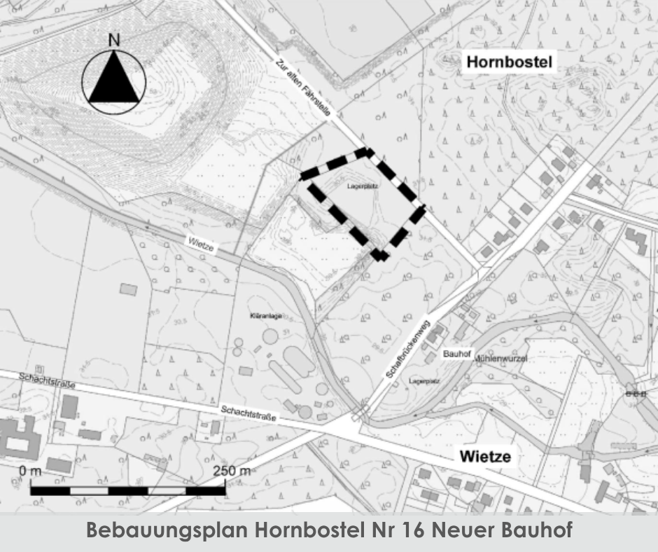 Bebauungsplan Hornbostel "Neuer Bauhof" - 1
