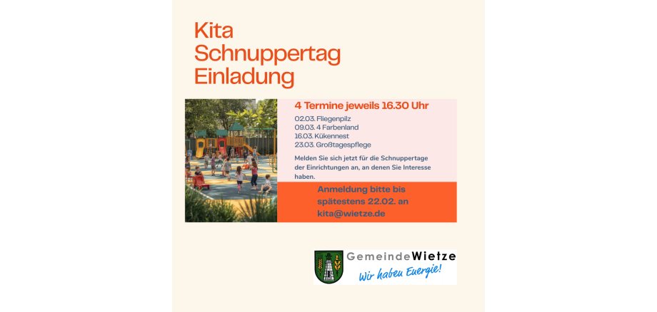 Melden Sie sich jetzt an und erleben Sie unsere Kitas hautnah in einer freundlichen Umgebung. (Instagram Post) - 1