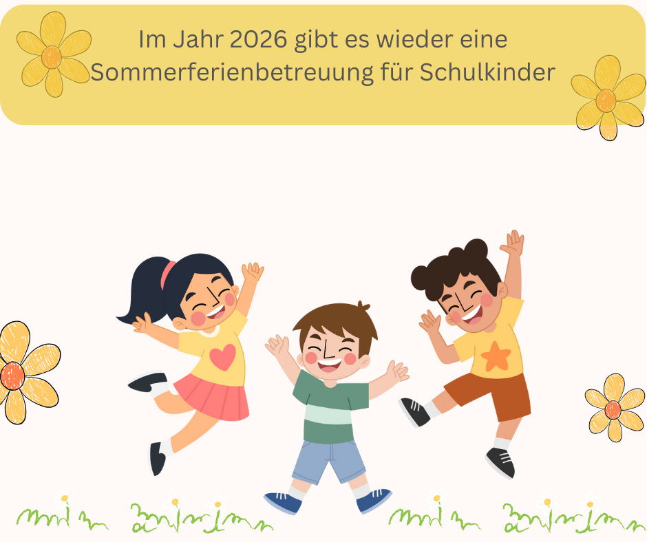 Im Jahr 2026 gibt es wieder eine Sommerferienbetreuung für Schulkinder - 1