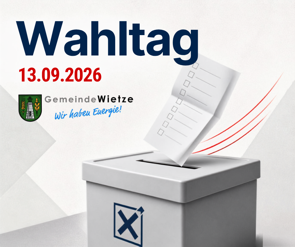Wahltag 13.09.2026 – - 1 Wahltag 13.09.2026 – - 1