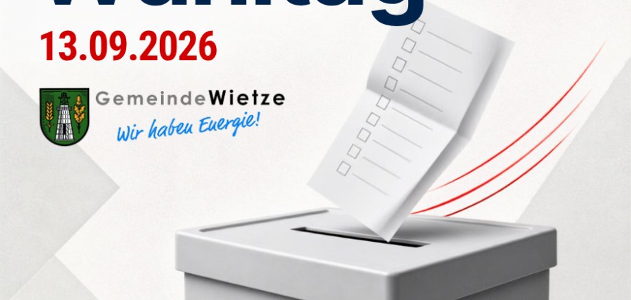 Wahltag 13.09.2026 – - 1 Wahltag 13.09.2026 – - 1